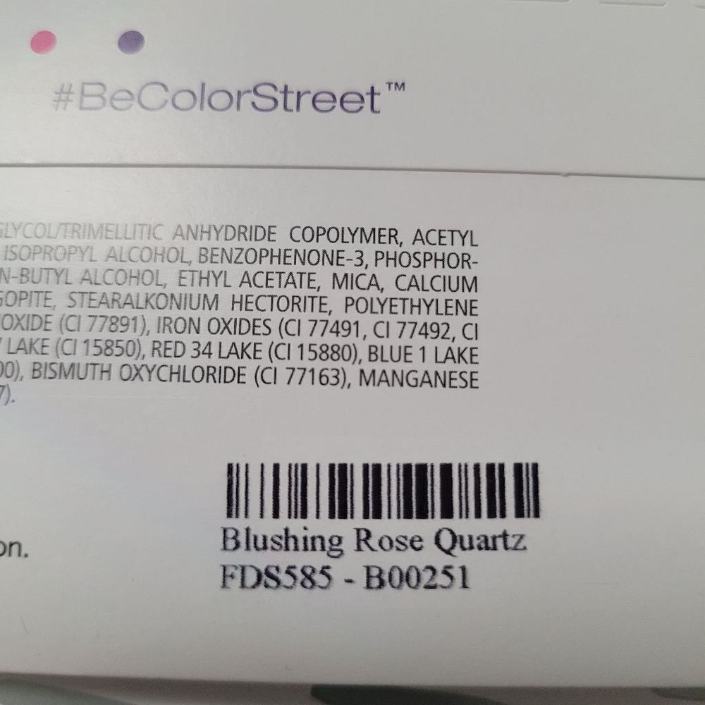 Blushing Rose Quartz nail strip-Color Street - Picture 3 of 3